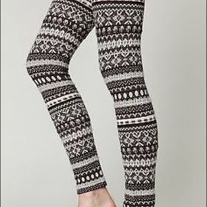 Free people knit leggings